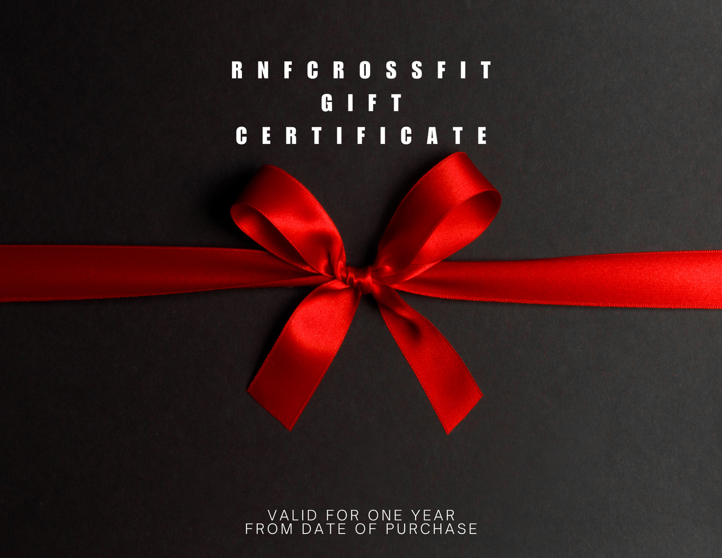 RNFCrossFit Gift Card